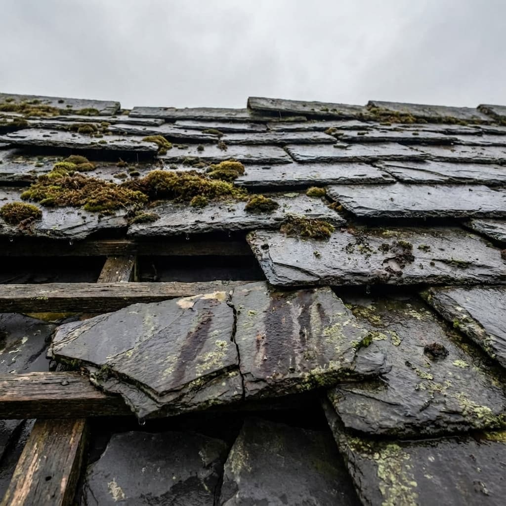 Before Victorian Roof Restoration